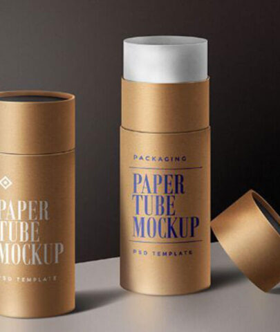 Paper Tube Mockup