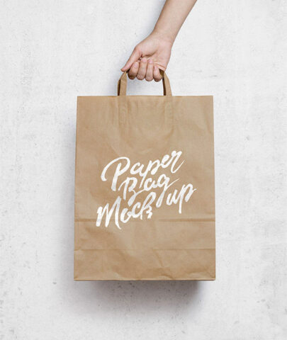 Paper Bag Mockup